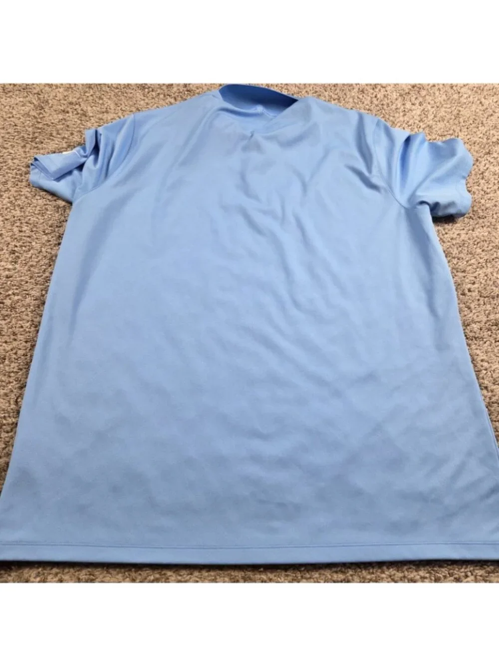 Nike St. Louis Blues NHL Polo Mens 2XL Blue Standard Fit Performance